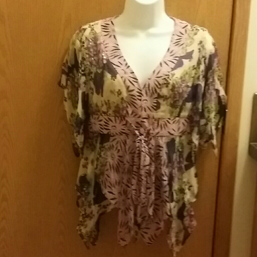 Nanette Lepore Silk Top, Sz 6